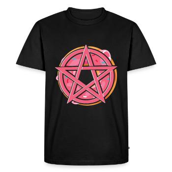 Satanisme - T-shirt Premium bio Homme - noir - Devant - Nico (187cm)
