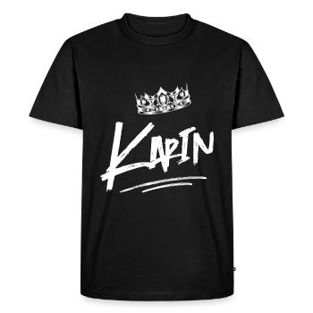 Karin - T-shirt Premium bio Homme - noir - Devant - Nico (187cm)
