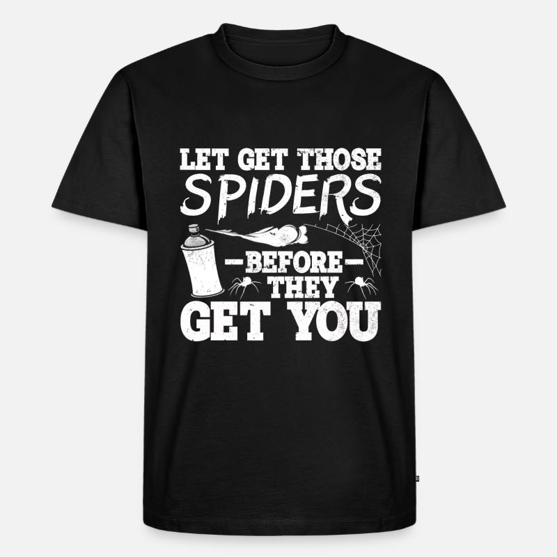 Kammerjäger Geschenk Schädlingsbekämpfer Entwester - Männer Premium Bio T-Shirt - Schwarz