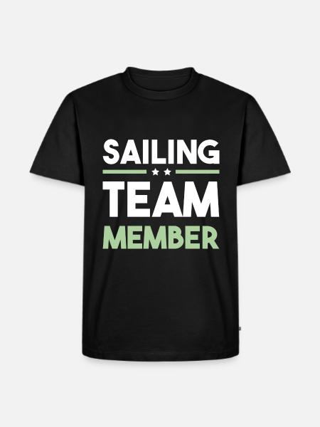 Sailing Team - Men's Premium Organic T-Shirt - black