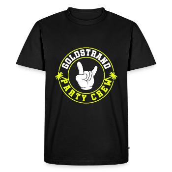 Équipe de fête Golden Sands - T-shirt Premium bio Homme - noir - Devant - Nico (187cm)