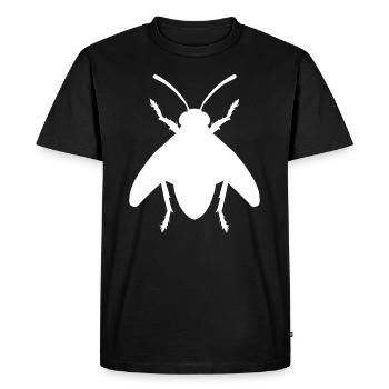 Super Cool Bow Tie - Men's Premium Organic T-Shirt - black - Front - Nico (187cm)