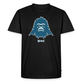 Une créature des montagnes - T-shirt Premium bio Homme - noir - Devant - Nico (187cm)
