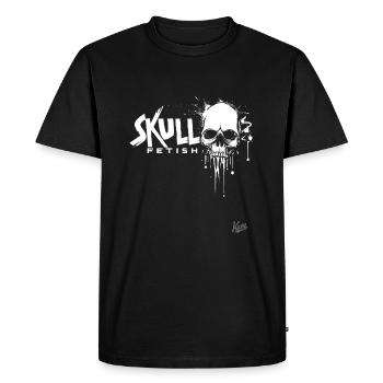 Fétichisme du crâne : Crânes avec style - T-shirt Premium bio Homme - noir - Devant - Nico (187cm)