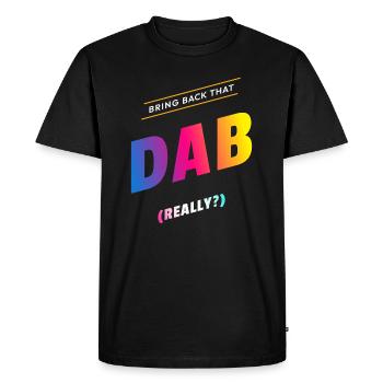 Käärijä Eurodab - T-shirt Premium bio Homme - noir - Devant - Nico (187cm)