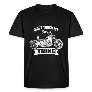 Trike - T-shirt Premium bio Homme - noir - Devant - Nico (187cm)