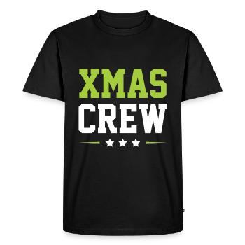 L’équipage de Xma - T-shirt Premium bio Homme - noir - Devant - Nico (187cm)