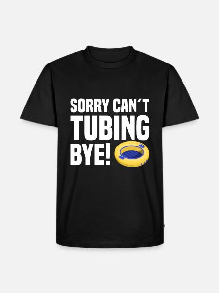 River Tubing - Männer Premium Bio T-Shirt - Schwarz