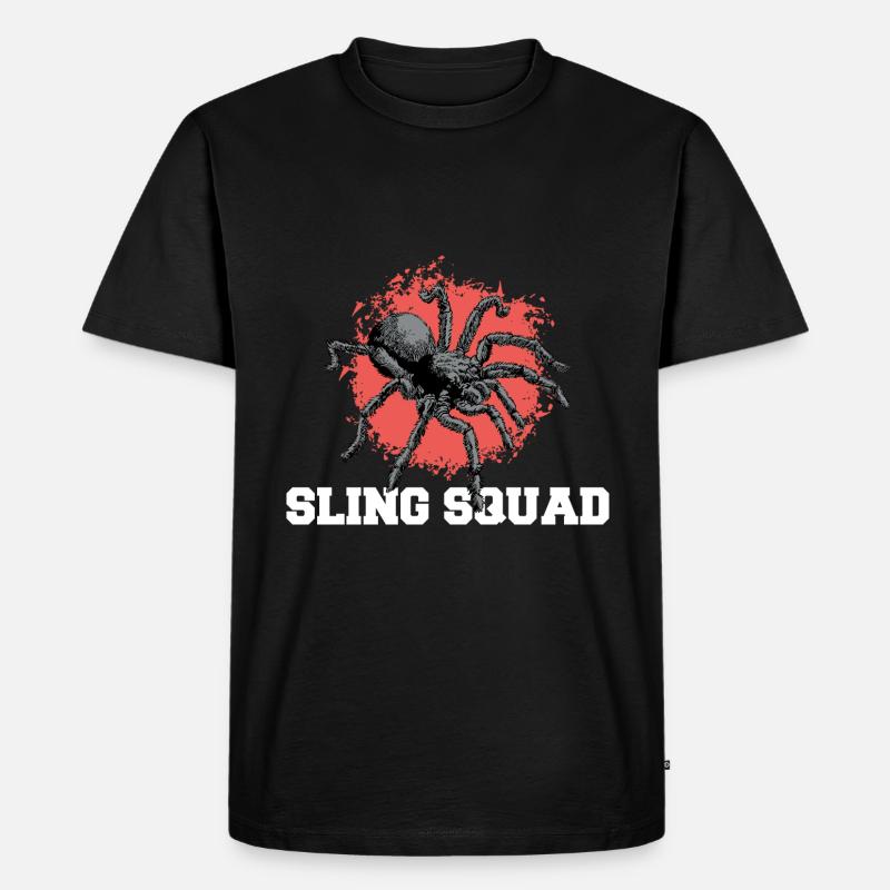 Tarantula Spinne | Haustiere Tarantulas Geschenke - Männer Premium Bio T-Shirt - Schwarz