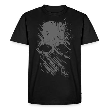 2reborn SKULL HEAD Bones Skeleton Army Navy Soldier - T-shirt Premium bio Homme - noir - Devant - Nico (187cm)