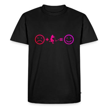 Scooter Men's Scooter Stuntscooter Stunt Scoot - Men's Premium Organic T-Shirt - black - Front - Nico (187cm)