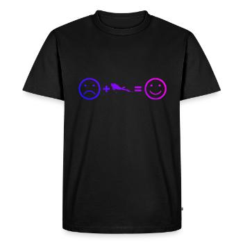 Plongée sous-marine Plongée sous-marine Plongée sous-marine - T-shirt Premium bio Homme - noir - Devant - Nico (187cm)