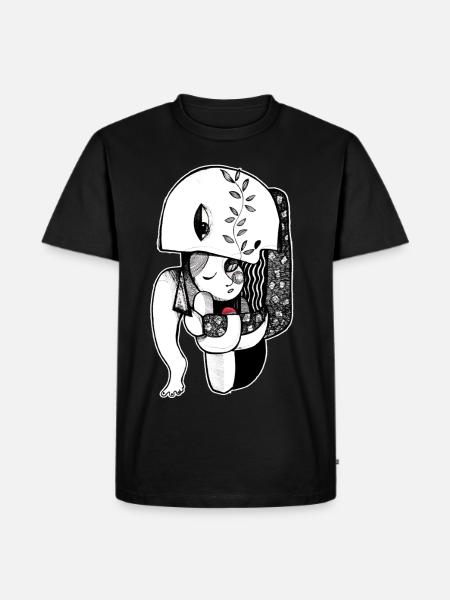 son of the moon - Men's Premium Organic T-Shirt - black