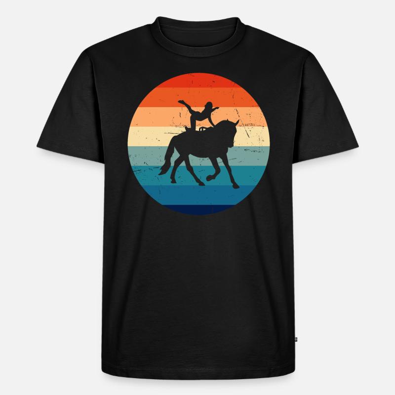 Damen Balanceübungen Körperbeherrschung - Männer Premium Bio T-Shirt - Schwarz