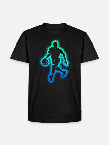 Basketball Players Basketball Players Boys Basketball - Men's Premium Organic T-Shirt - black