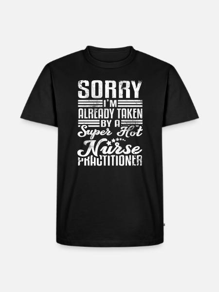 I'm Already Taken - Men's Premium Organic T-Shirt - black