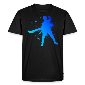 Pelota Women Pelota vasca Basque Pelota Men - Men's Premium Organic T-Shirt - black - Front - Nico (187cm)