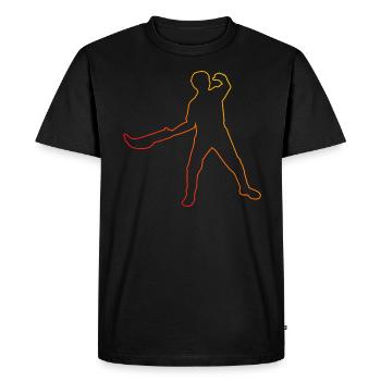 Pelota Pelota vasca Women Basque Pelota Men - Men's Premium Organic T-Shirt - black - Front - Nico (187cm)