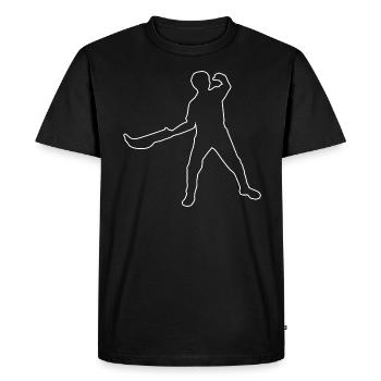 Pelota vasca Basque Pelota Jai Alai Pelota - Men's Premium Organic T-Shirt - black - Front - Nico (187cm)