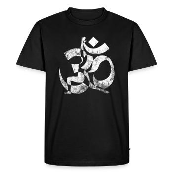 Bouddhisme Zen - T-shirt Premium bio Homme - noir - Devant - Nico (187cm)