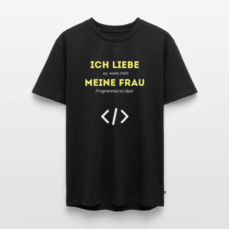Programmierer lustiger Spruch Java Programmieren Männer Premium Bio T-Shirt