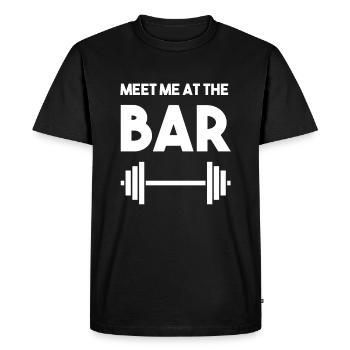 aptitude - T-shirt Premium bio Homme - noir - Devant - Nico (187cm)