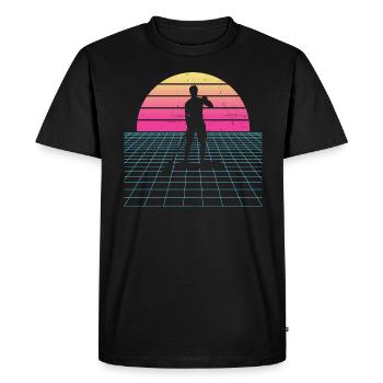 Stand up Paddle Board Femmes Standup Paddle - T-shirt Premium bio Homme - noir - Devant - Nico (187cm)