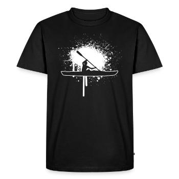 Kayak Femmes Kayak Hommes Canoë Kayak - T-shirt Premium bio Homme - noir - Devant - Nico (187cm)
