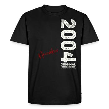 20e anniversaire Légende Novembre 2004 Volume 04 - T-shirt Premium bio Homme - noir - Devant - Nico (187cm)