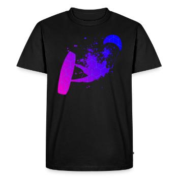 Kitesurf Homme Kitesurf Femmes Kitesurf Kitesurf - T-shirt Premium bio Homme - noir - Devant - Nico (187cm)