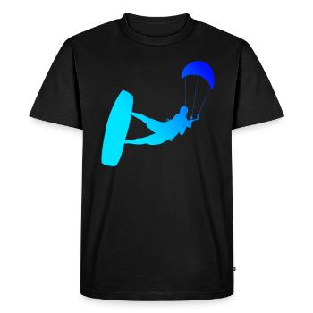 Kitesurf kitesurf kitesurf hommes kitesurfers - T-shirt Premium bio Homme - noir - Devant - Nico (187cm)
