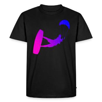 Kitesurf Hommes Kitesurf Femmes Kitesurfer - T-shirt Premium bio Homme - noir - Devant - Nico (187cm)