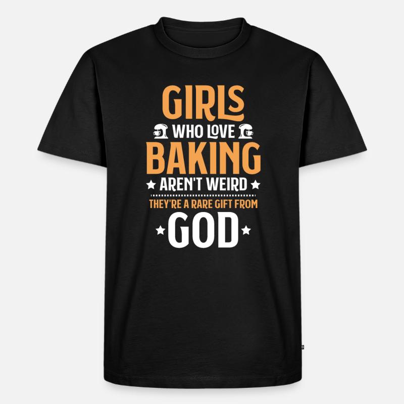 Baker Baking Baker Bakery Baking - Men's Premium Organic T-Shirt - black