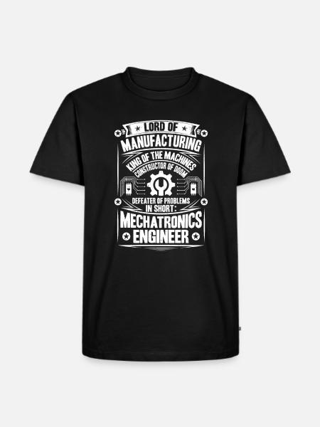 Mechatroniker Mechatronik Mechatronics Engineer - Men's Premium Organic T-Shirt - black