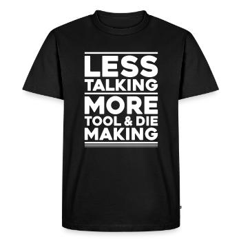 Tool Mechanic Toolmaker Tool & Die Maker - Men's Premium Organic T-Shirt - black - Front - Nico (187cm)