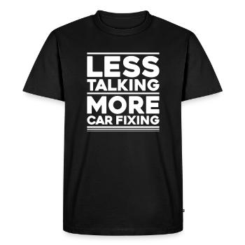 Automotive Mechatronics Engineer Car Mechanic Auto Mechanic - Men's Premium Organic T-Shirt - black - Front - Nico (187cm)