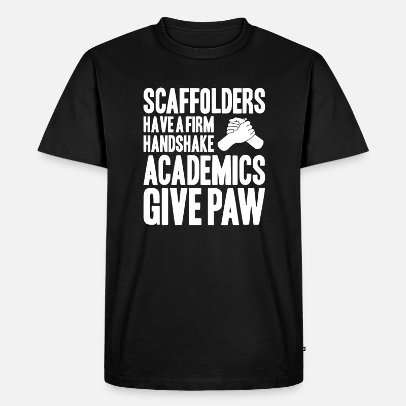 Échafaudage Échafaudage Échafaudage - T-shirt Premium bio Homme - noir