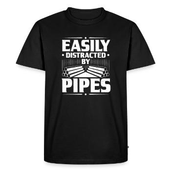 Pipeline Constructor Pipeline Construction Pipelayer - Men's Premium Organic T-Shirt - black - Front - Nico (187cm)