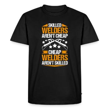 Schweißer Schweißen Schweißerei Soudeur Soudeur - T-shirt Premium bio Homme - noir - Devant - Nico (187cm)
