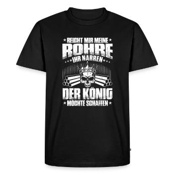 Pipeline Constructor Pipeline Construction Pipelayer - Men's Premium Organic T-Shirt - black - Front - Nico (187cm)