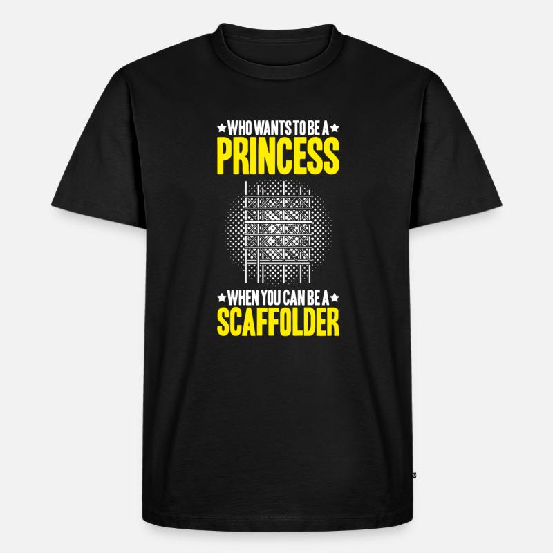 Échafaudage Échafaudage Échafaudage - T-shirt Premium bio Homme - noir