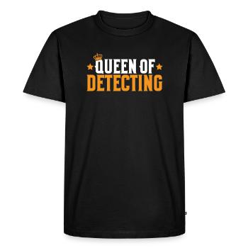 Detectorist Sondler Metal Detectorist - Men's Premium Organic T-Shirt - black - Front - Nico (187cm)