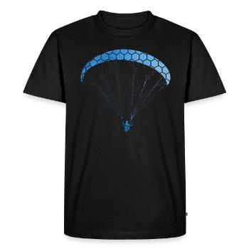 Parapente Hommes Parapente Parapente Parapente - T-shirt Premium bio Homme - noir - Devant - Nico (187cm)