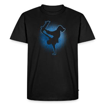 Skateboard Skater Skateboarder Hommes Femmes - T-shirt Premium bio Homme - noir - Devant - Nico (187cm)