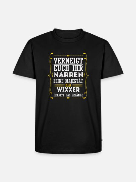 Wixxer - Männer Premium Bio T-Shirt - Schwarz