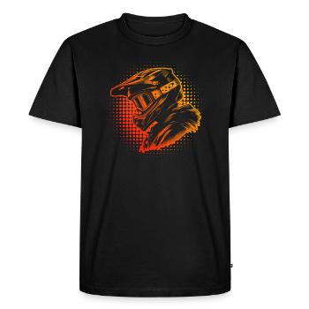 VTT Cyclisme Hommes Cyclisme Cyclistes - T-shirt Premium bio Homme - noir - Devant - Nico (187cm)