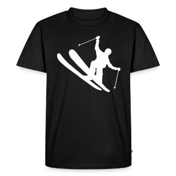 Women's Slopestyle Ski Freestyle Men Freestyle Sk - Men's Premium Organic T-Shirt - black - Front - Nico (187cm)