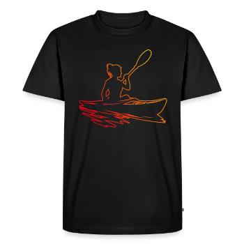 Canoë Kayak Femme Homme Kayak Kayak Kayak - T-shirt Premium bio Homme - noir - Devant - Nico (187cm)