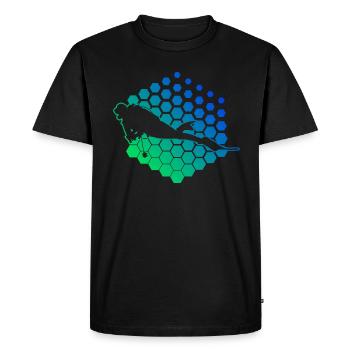 Plongée Plongeuse Tauchen Tauchen Plongée Libre - T-shirt Premium bio Homme - noir - Devant - Nico (187cm)