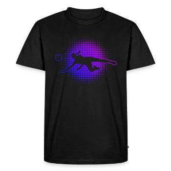 Women's volleyball players Volleyball play Volleyballspi - Men's Premium Organic T-Shirt - black - Front - Nico (187cm)